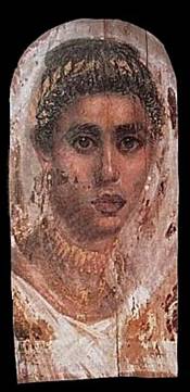 A Woman, Saqqarah, AD 100-120 or 138-161 (London, British Mueum, EA 29772)